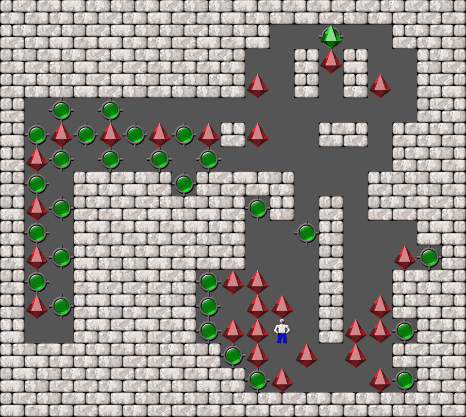 Сокобан More Bugs collections уровень 512